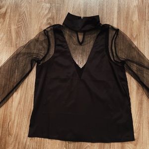 BRAND NEW MESH TOP BY LF BRAND